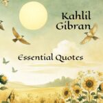 Kahlil Gibran Essential Quotes
